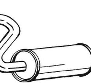 Toba esapamet intermediara BOSAL 233-805 – VW | AutoRival