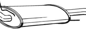 Toba esapament finala BOSAL 279-489 – VW | AutoRival