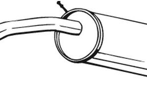 Toba esapament finala BOSAL 279-537 – VW | AutoRival
