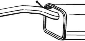 Toba esapament finala BOSAL 280-155 – VW | AutoRival