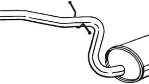 Toba esapamet intermediara BOSAL 281-469 – VW | AutoRival
