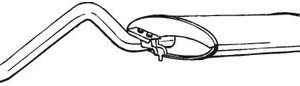 Toba esapament finala BOSAL 282-205 – VW | AutoRival