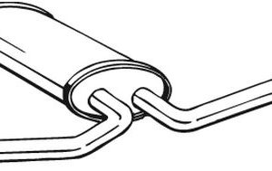 Toba esapamet intermediara BOSAL 282-351 – VW | AutoRival