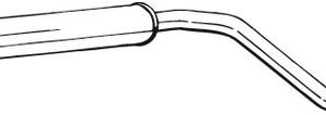 Toba esapamet intermediara BOSAL 282-509 – VW | AutoRival