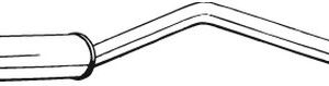 Toba esapamet intermediara BOSAL 282-531 – VW | AutoRival