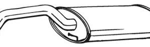 Toba esapament finala BOSAL 282-643 – VW | AutoRival