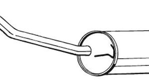 Toba esapament finala BOSAL 282-691 – VW | AutoRival
