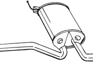 Toba esapamet intermediara BOSAL 282-703 – VW | AutoRival
