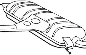 Toba esapamet intermediara BOSAL 283-243 – VW | AutoRival
