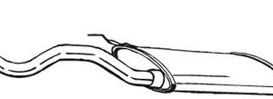 Toba esapament finala BOSAL 285-901 – VW | AutoRival
