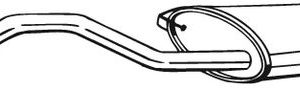 Toba esapament finala BOSAL 286-485 – VW | AutoRival