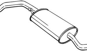 Toba esapamet intermediara BOSAL 288-229 – VW | AutoRival