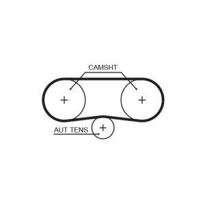 Curea de distributie GATES 5516XS – VW | AutoRival