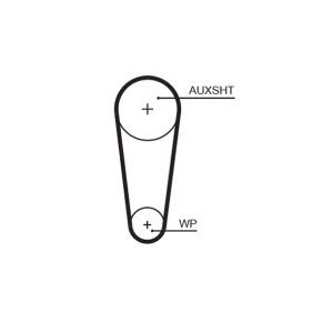 Curea de distributie GATES 5682XS – VW | AutoRival