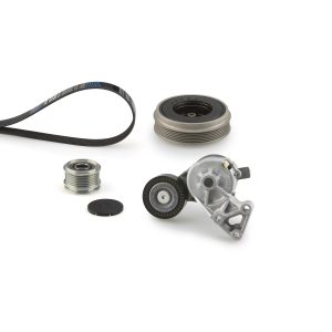 Set curea transmisie cu caneluri GATES K156DPK1195 – VW | AutoRival