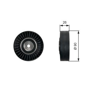 Rola ghidare / conducere curea transmisie GATES T36461 – VW | AutoRival