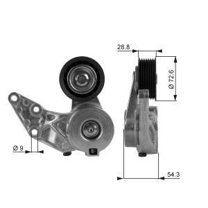 Intinzator curea distributie GATES T38208 – VW | AutoRival