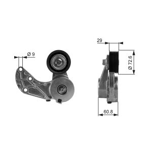 Intinzator curea distributie GATES T38317 – VW | AutoRival
