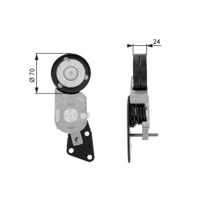 Intinzator curea distributie GATES T38426 – VW | AutoRival