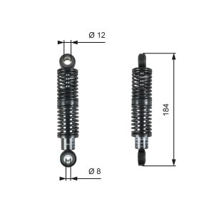 Amortizor vibratii curea transmisie cu caneluri GATES T39265 – VW | AutoRival