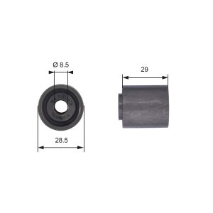Rola ghidare / conducere curea distributie GATES T42045 – VW | AutoRival