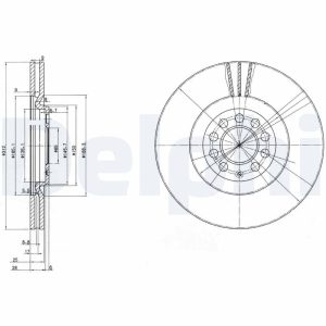 Disc frana DELPHI BG3528 – VW | AutoRival