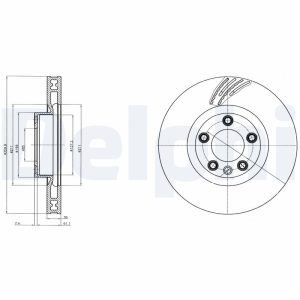 Disc frana DELPHI BG9100C – VW | AutoRival