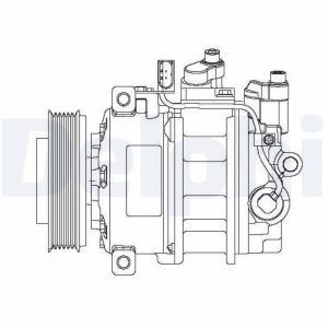 Compresor climatizare DELPHI CS20475 – VW | AutoRival