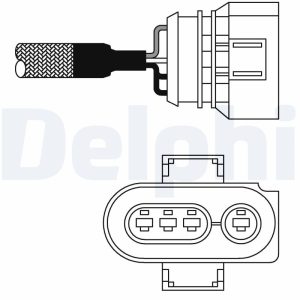 Sonda Lambda DELPHI ES10979-12B1 – VW | AutoRival