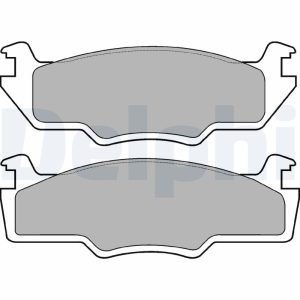 Set placute frana DELPHI LP225 – VW | AutoRival