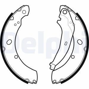 Set saboti frana DELPHI LS2136 – VW | AutoRival