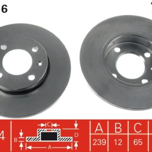 Disc frana TRW DF1516 – VW | AutoRival