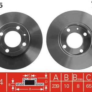 Disc frana TRW DF2755 – VW | AutoRival