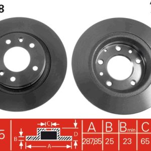 Disc frana TRW DF2758 – VW | AutoRival