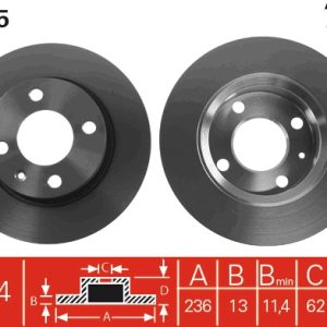 Disc frana TRW DF2765 – VW | AutoRival