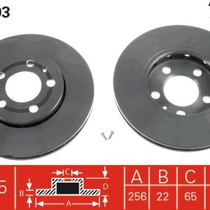 Disc frana TRW DF2803 – VW | AutoRival