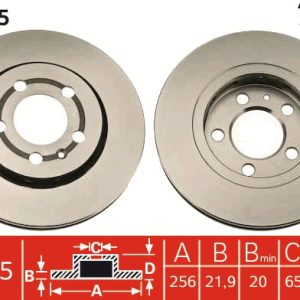 Disc frana TRW DF4065 – VW | AutoRival