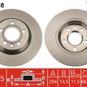 Disc frana TRW DF4208 – VW | AutoRival