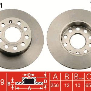 Disc frana TRW DF4271 – VW | AutoRival