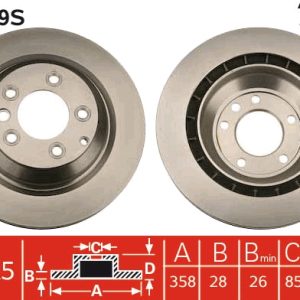 Disc frana TRW DF4759S – VW | AutoRival
