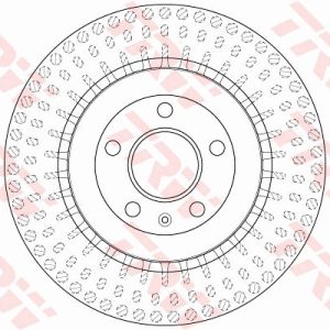 Disc frana TRW DF6175S – VW | AutoRival