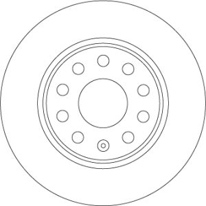 Disc frana TRW DF6952 – VW | AutoRival