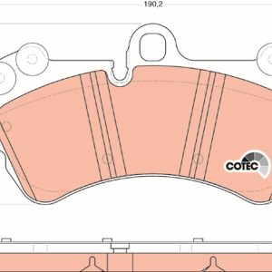 Set placute frana TRW GDB1547 – VW | AutoRival