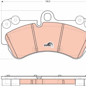 Set placute frana TRW GDB1720 – VW | AutoRival