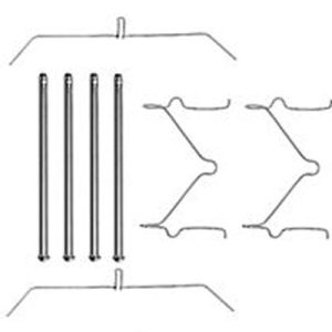 Set accesorii placute frana TRW PFK290 – VW | AutoRival