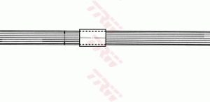 Furtun frana TRW PHD935 – VW | AutoRival