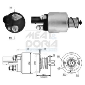 Solenoid electromotor MEAT DORIA 46126 – VW | AutoRival
