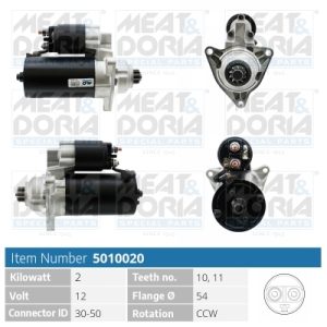 Electromotor MEAT DORIA 5010020 – VW | AutoRival