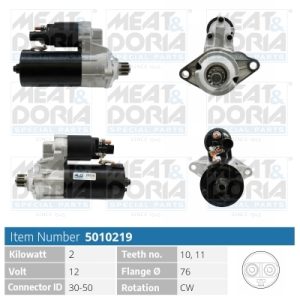 Electromotor MEAT DORIA 5010219 – VW | AutoRival