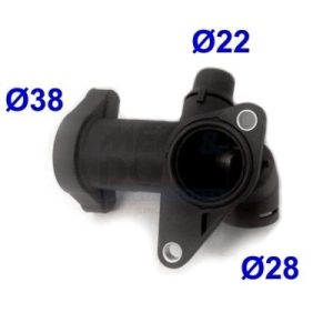 Flansa lichid racire MEAT DORIA 93166 – VW | AutoRival
